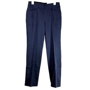 Cato Fashions Women's Slacks, Straight Leg, Classic Waist, Navy, Size S, NWT